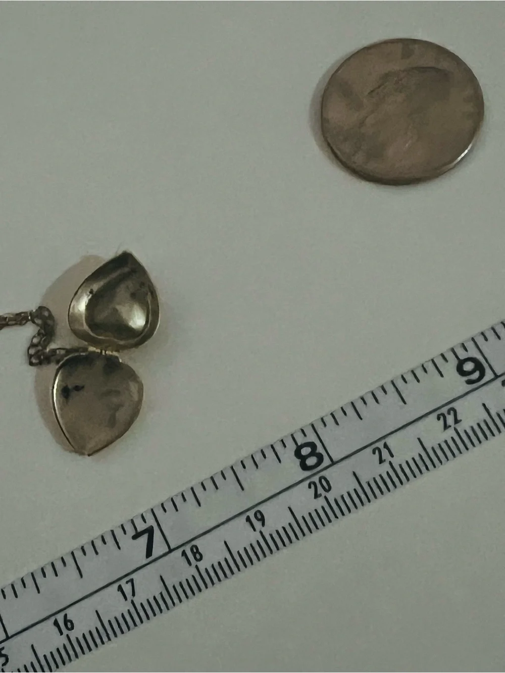 Vintage Victorian Revival Gold Filled Heart Locket Necklace